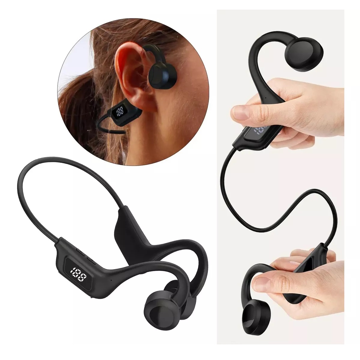 Miniatura 2 de Audifonos  Inalámbricos Conducción U9